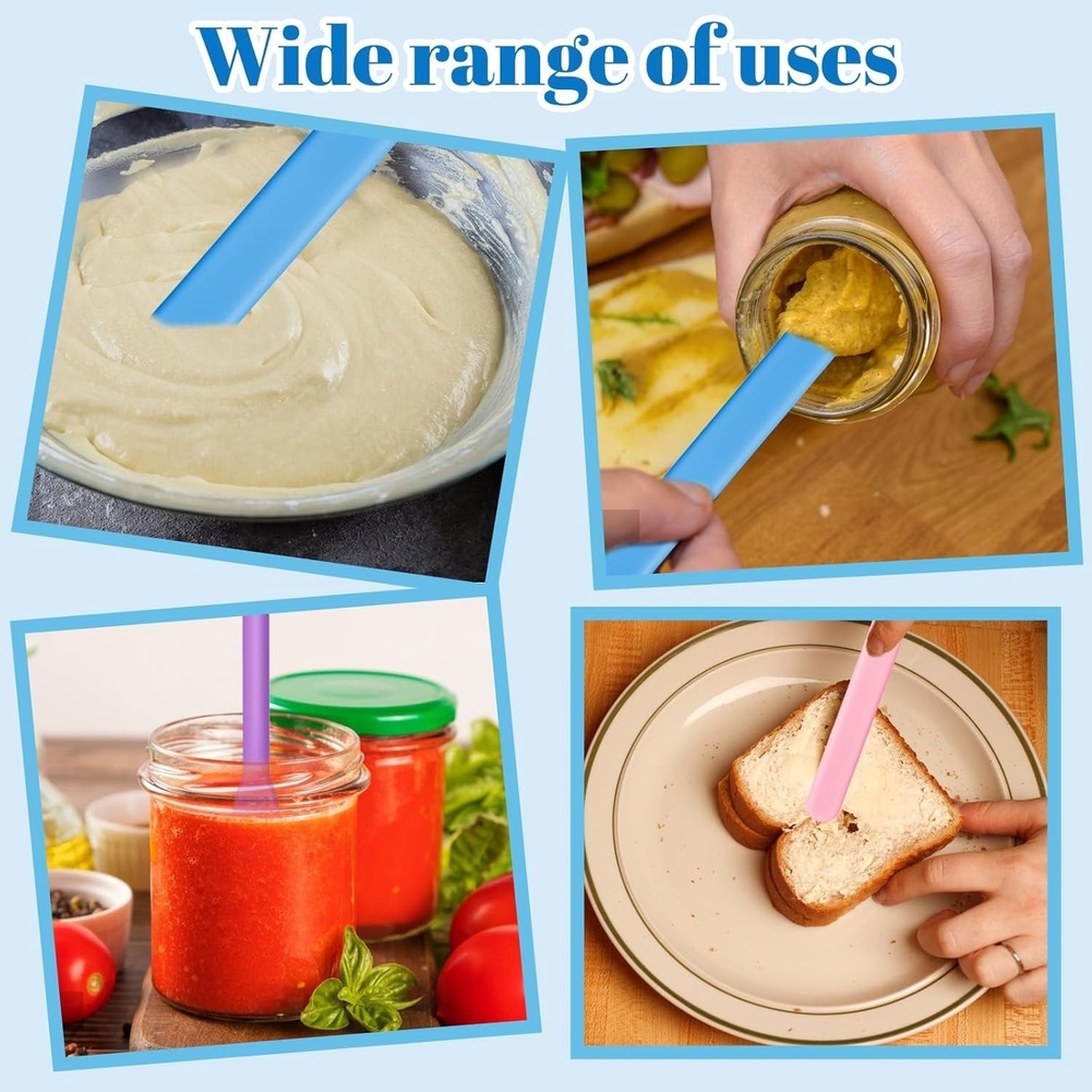 Resin Craft Workshop - 10 Count Silicone Stirring Tools for