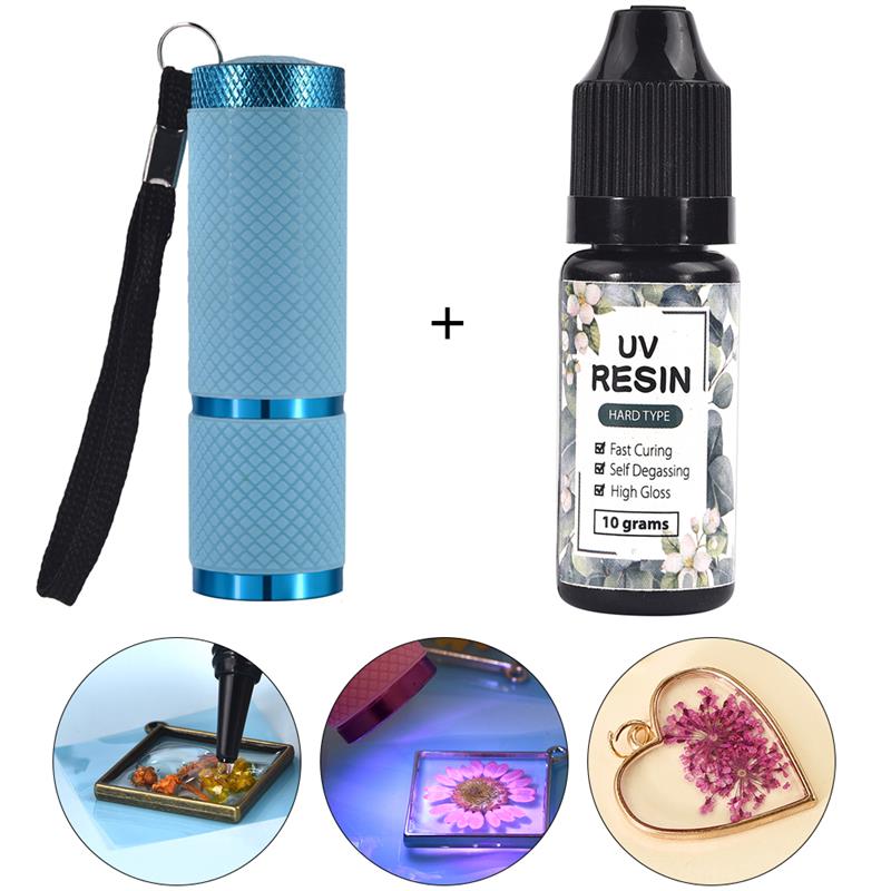 10g 25g Hard UV Resin DIY Fast - Epoxy Uv Resin Kit review and price