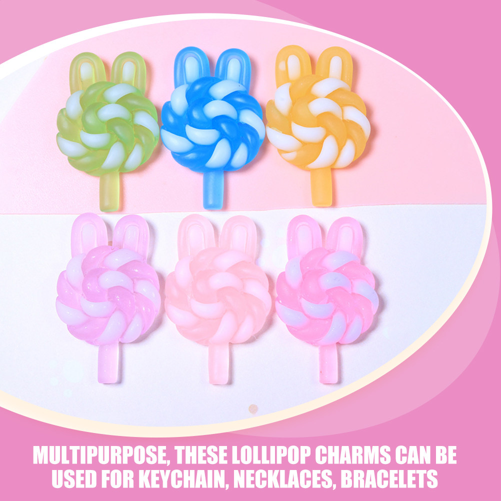 24Pcs Cute Cartoon Lollipop Ch - Resin Crafts review and price