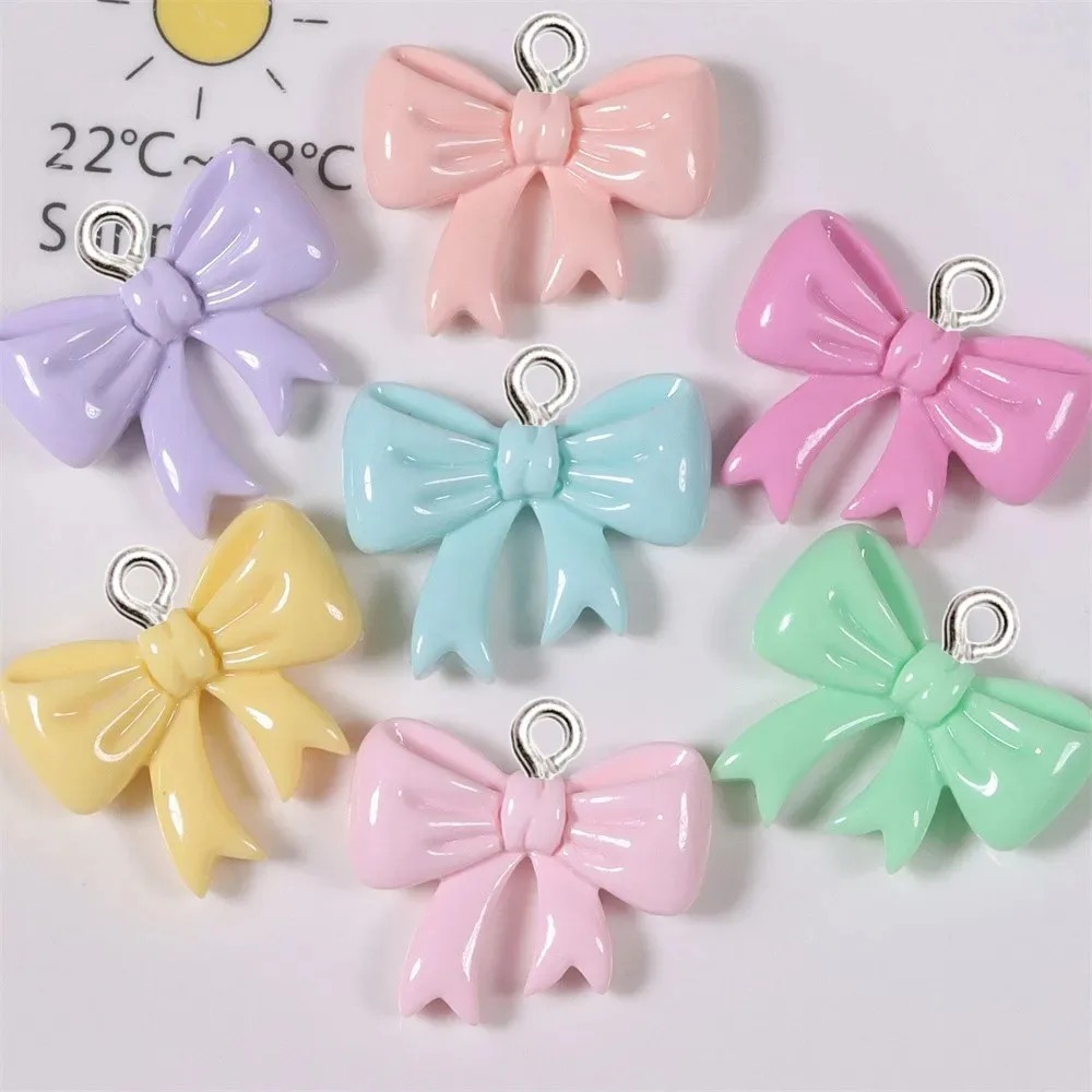 10 Pieces Candy Color Bow Resi - Resin Crafts Diy review and price