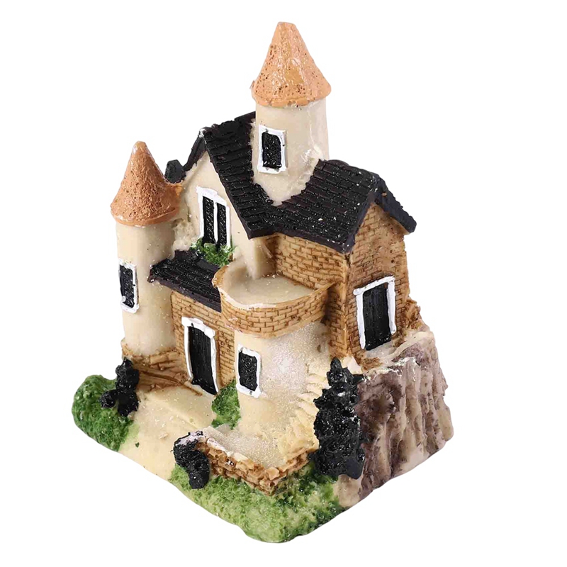 Cute Mini Resin House Miniatur - Resin Crafts review and price