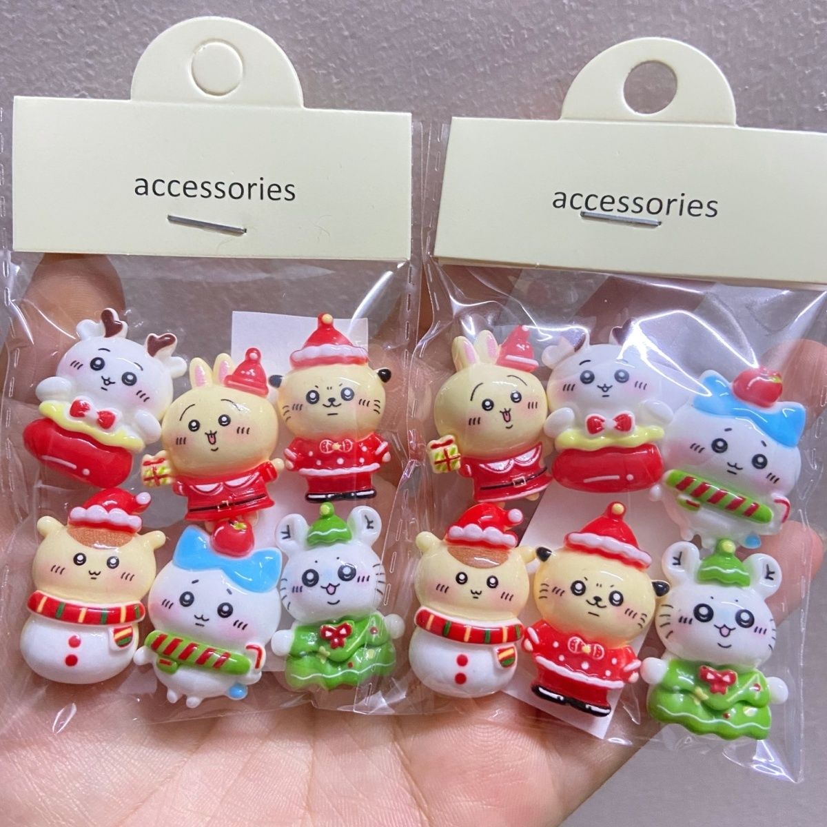 hristmas Solid Color Chiikawa  - Resin Crafts review and price