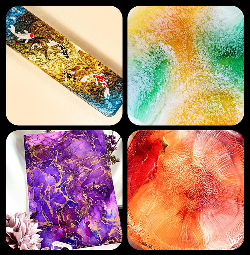 1 Set Art Ink Alcohol Epoxy Re - Resin Dye Alcohol review and price