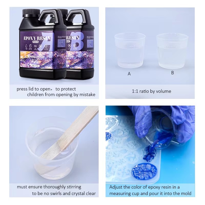 Easy Mix 1:1 Epoxy Resin Kit C - Epoxy Uv Resin Kit review and price