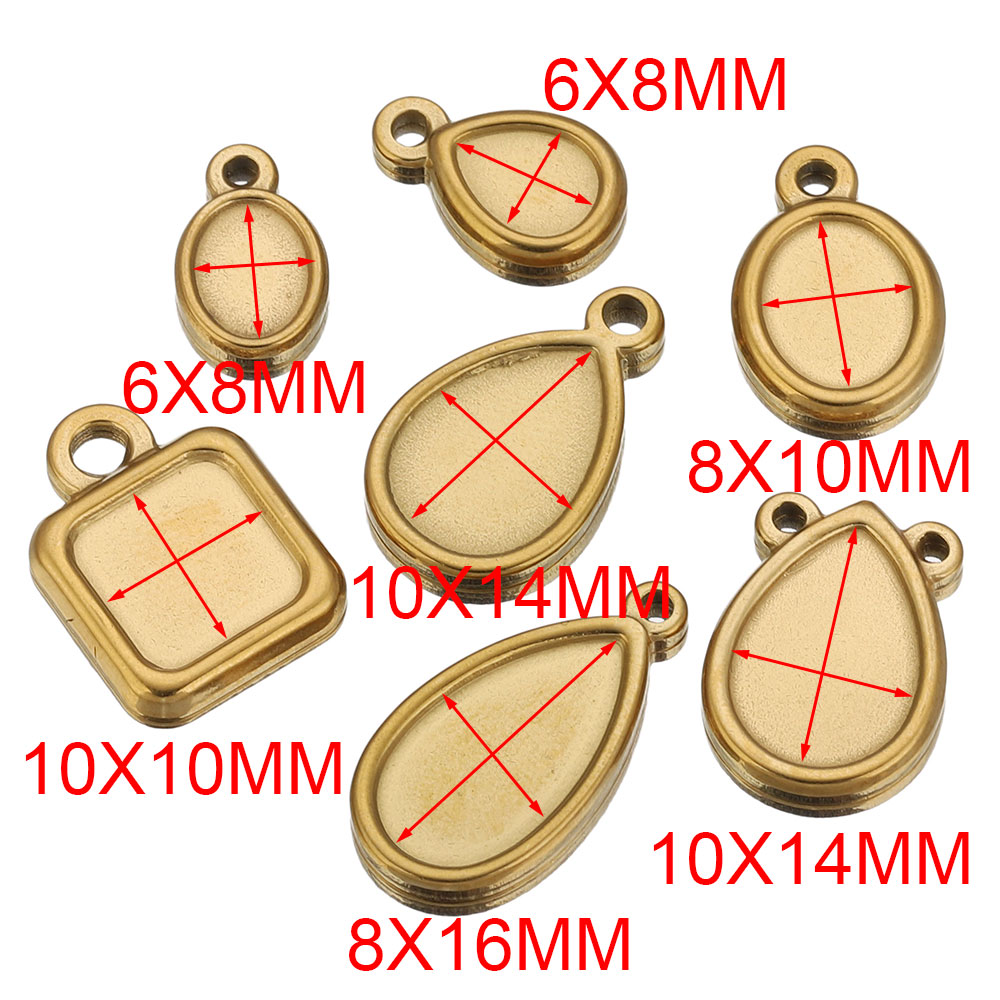 5pcs Stainless Steel Square Dr - Resin Craft Projects review and price