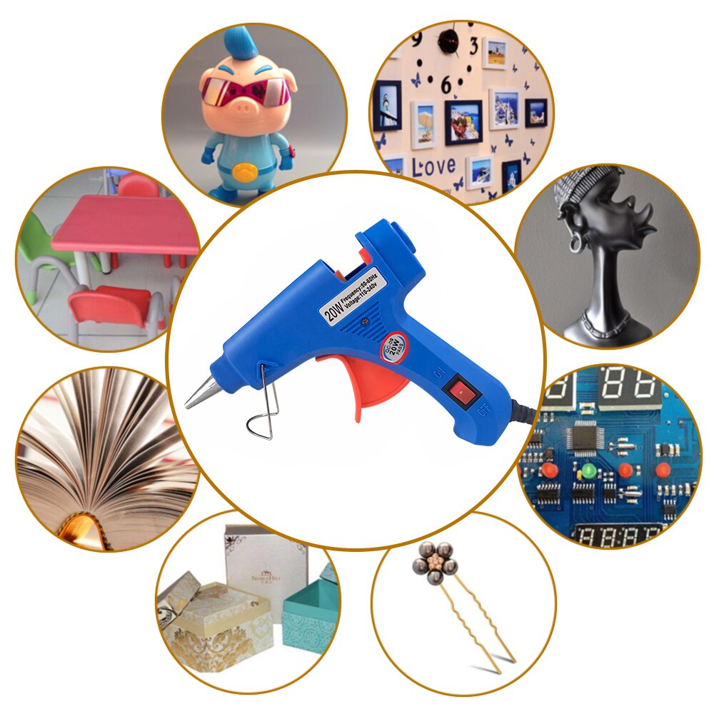 20W Hot Melt Glue Gun Househol - Heat Gun Small review and price