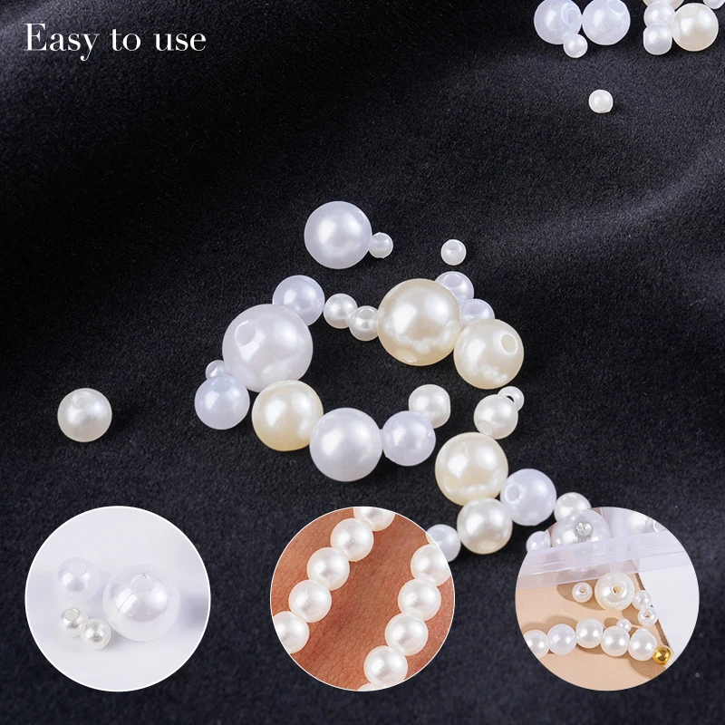 800pcs Artificial Faux Pearl R - Resin Crafts review and price