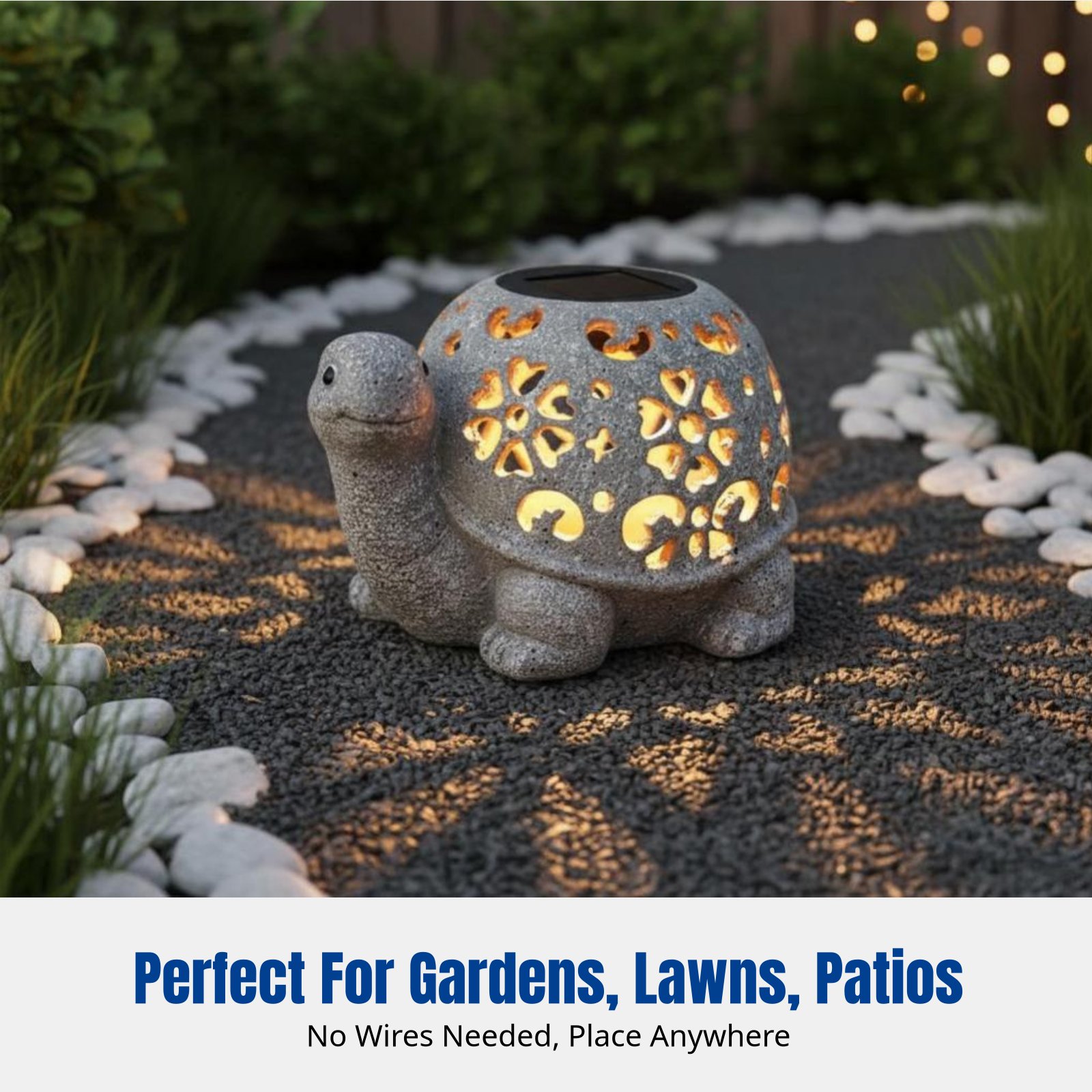 Garden Decor, Solar Hollow Tur - Resin Crafts review and price