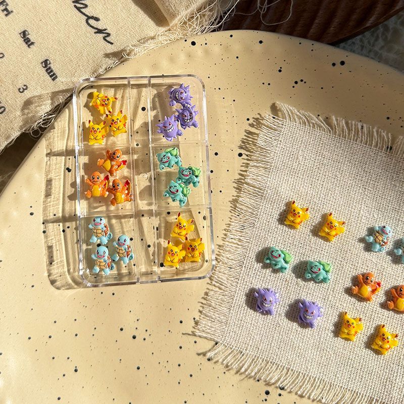 Pokemon nail art accessories,  - Resin Crafts review and price