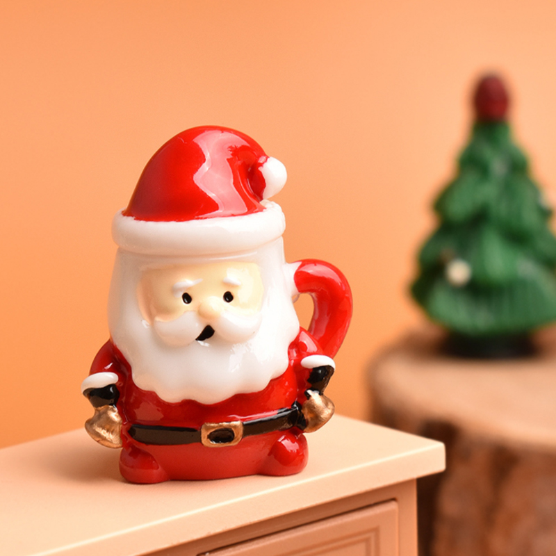 Mini Santa Teacup Ornament - R - Resin Crafts review and price