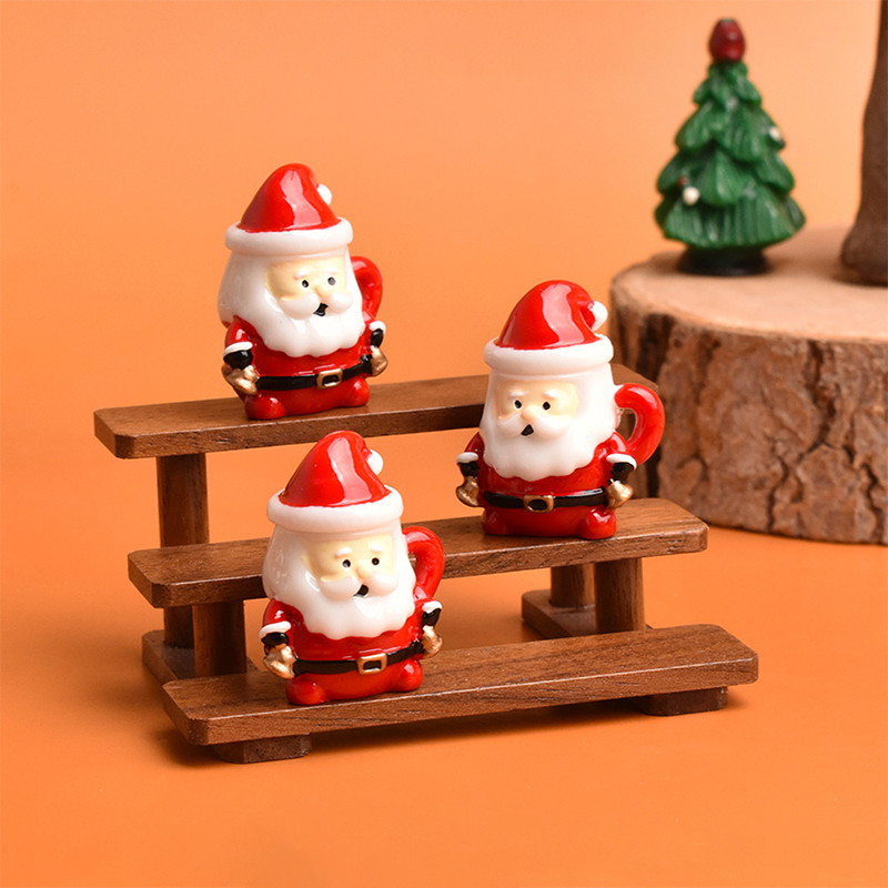 Mini Santa Teacup Ornament - R - Resin Crafts review and price