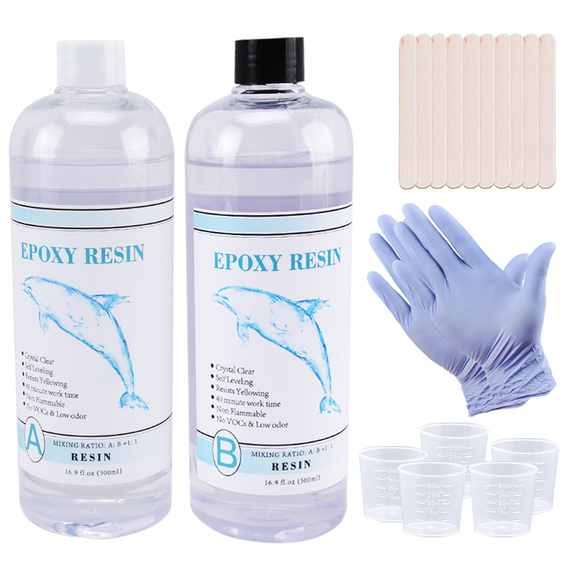1:1 Clear Epoxy Resin Crystal  - Epoxy Uv Resin Kit review and price