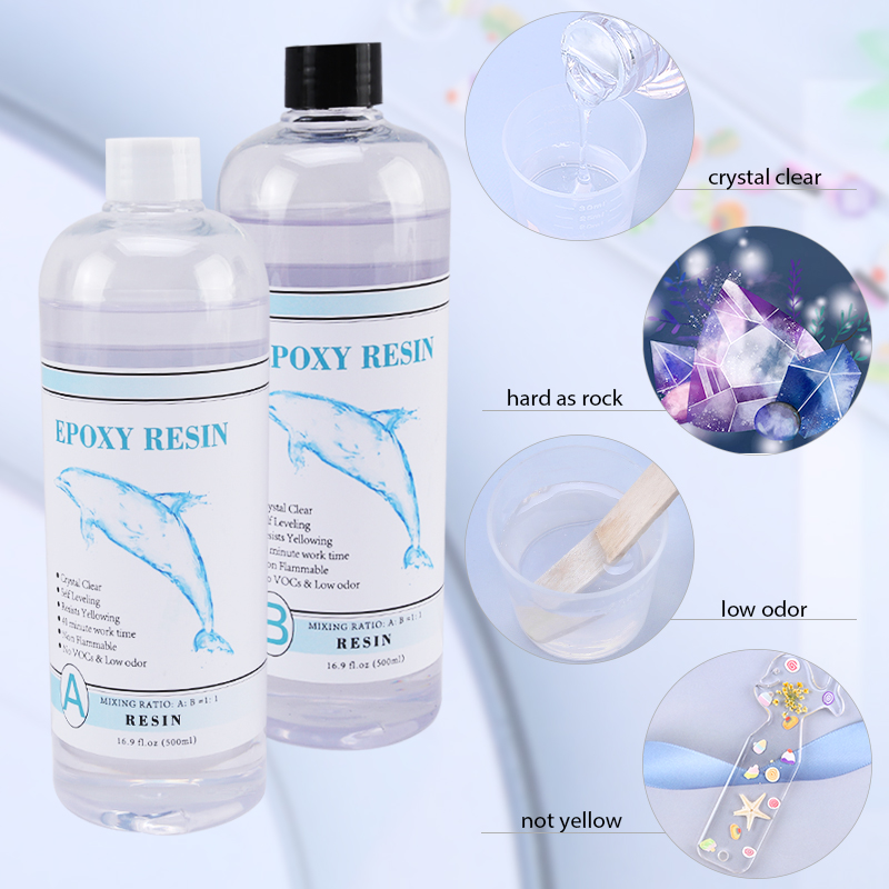 1:1 Clear Epoxy Resin Crystal  - Epoxy Uv Resin Kit review and price