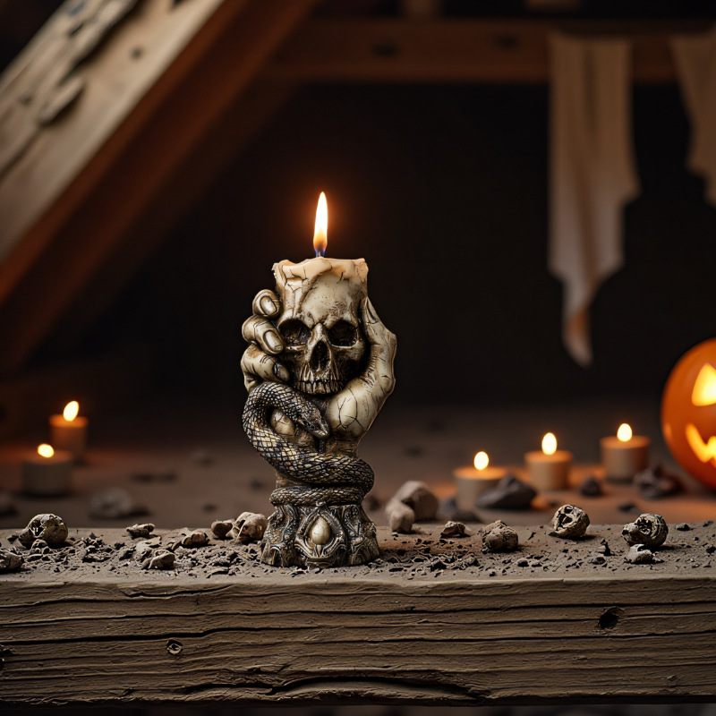 Halloween Skull Aroma Candle S - Resin Craft Workshop review and price