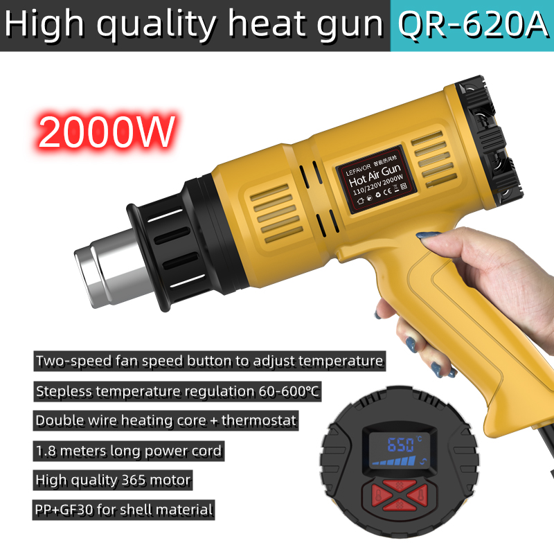 2000W Hot Air Gun Mini Constru - Heat Gun Small review and price