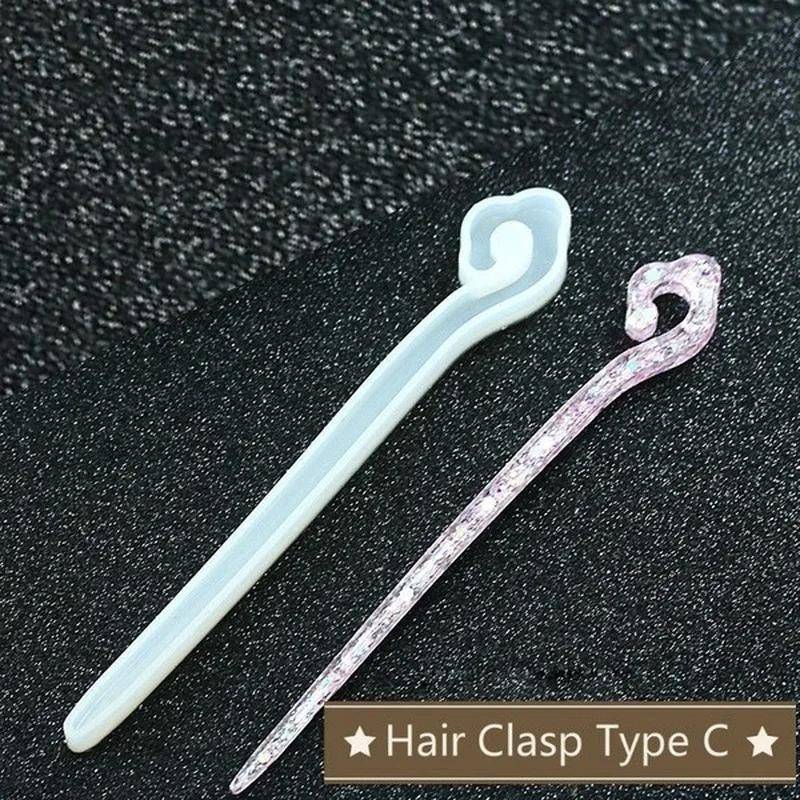 New Transparent Hairpin Silico - Resin Craft Material review and price